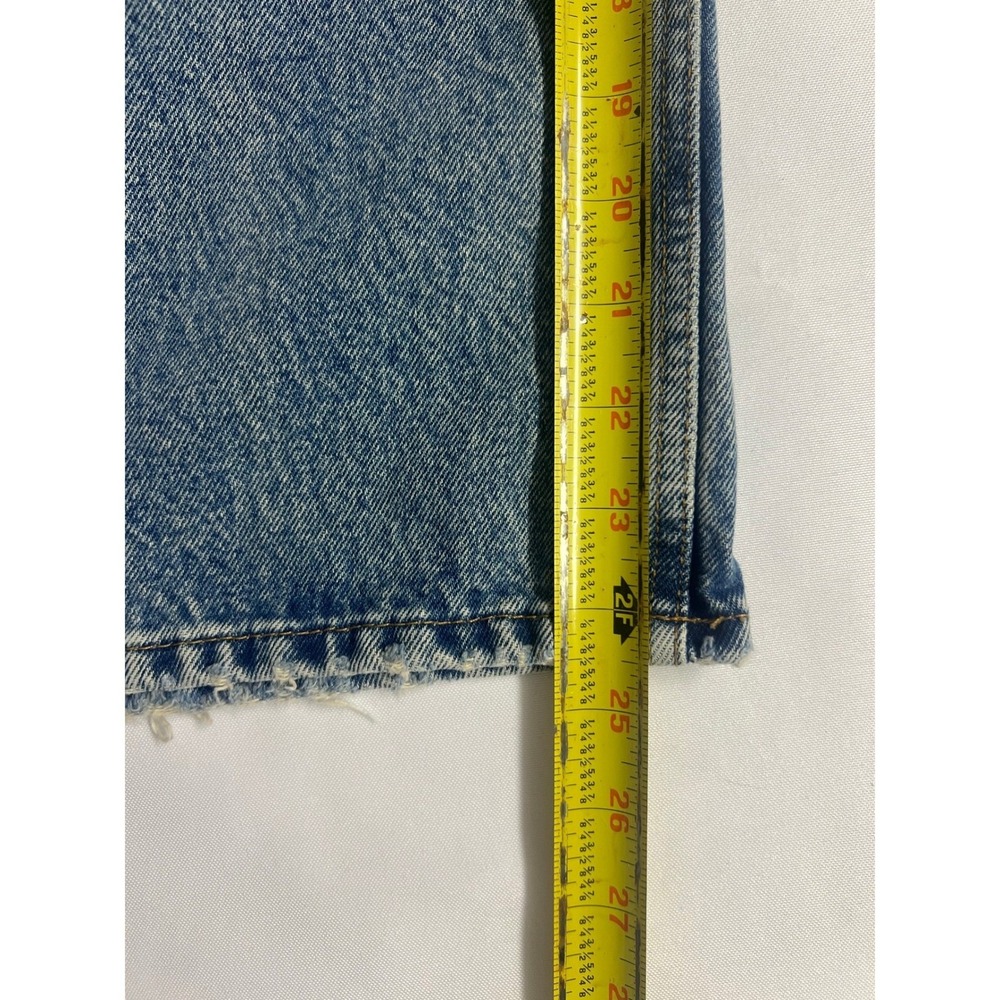 We The Free Deep Trance Dropped Boyfriend Jeans 29 Medium Wash Denim Baggy - Picture 12 of 14